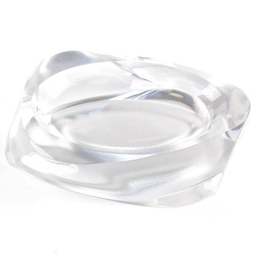 Soap Dish, Gedy 4611-73, Silver Round Countertop Soap Holder 4611-73
